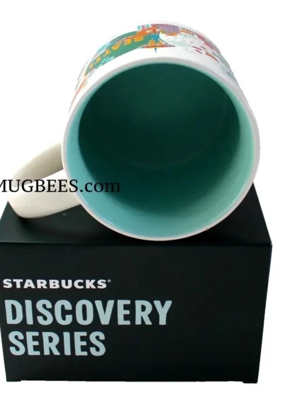 Starbucks Discovery Series Seattle Ceramic Coffee Cup Mug 14oz NEW
